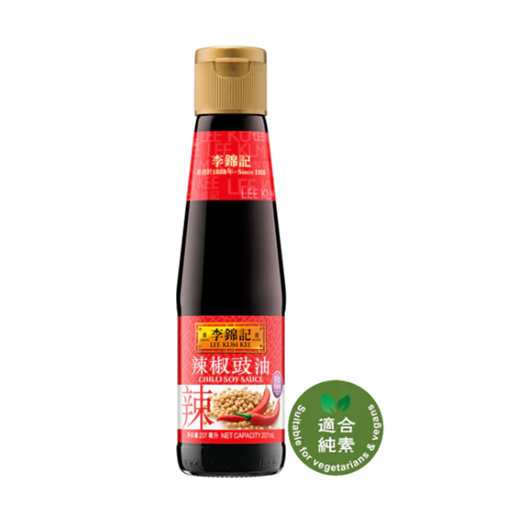 Lee Kum Kee hot chilli soy sauce 207ml