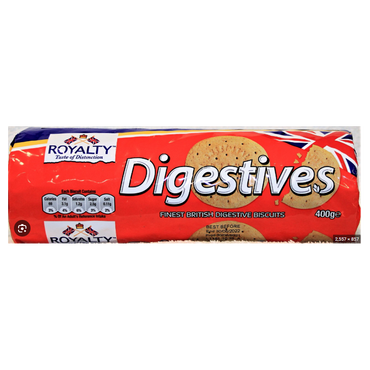 Royalty Digestives biscuits 400g
