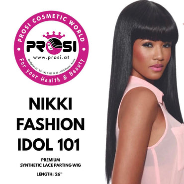 Fashion Idol 101 by Sleek Wig Nikki-1,1b,2,4,27,99J,613,Dark red,TT1B/27,F4/27,TT4/27,TT4/16/613,F12/16/613
