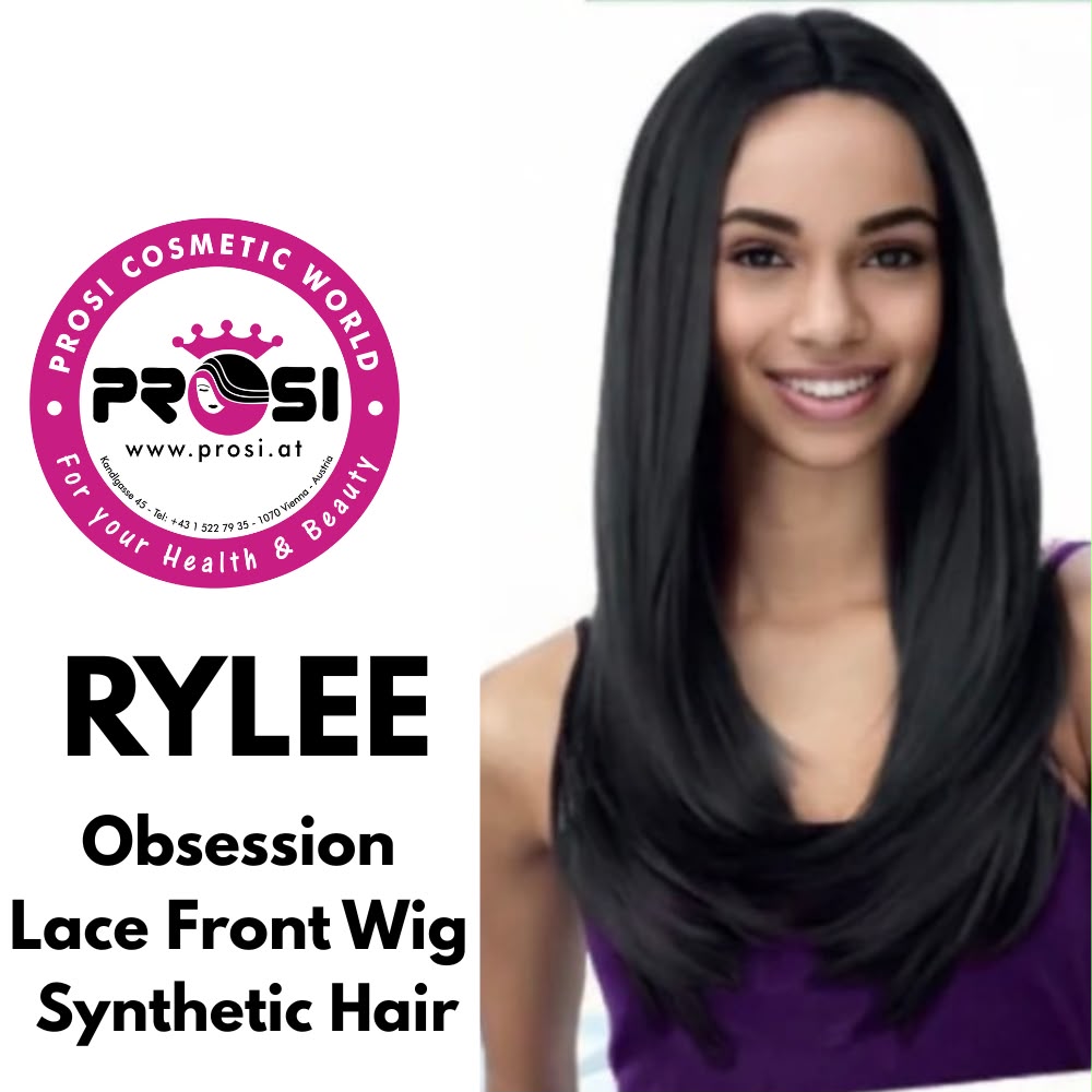 Obsession RYLEE-Synthetic Swiss HD 4x4 Lace Front Free Part Layered Hair Wig  color 1B,613