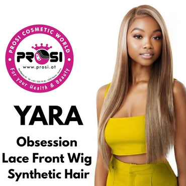 Obsession Yara-Synthetic Freedom Parting Plus HD Lace Wig color 1B,2