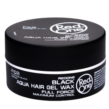 Red One Aqua Hair Gel Wax Black 150ml