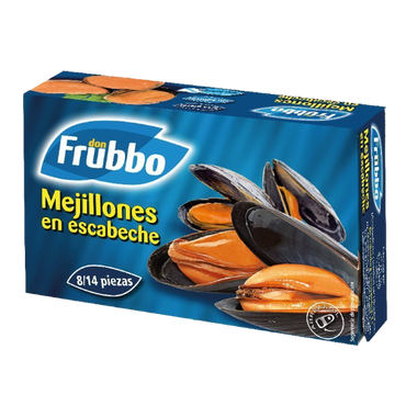 Don Frubbo Mejillones en escabeche 111g