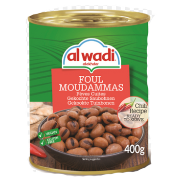 al wadi Foul moudammas 400g