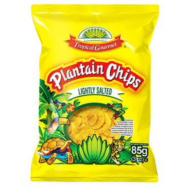 Tropical Gourmet - Plantain Chips Lightly salted 85g