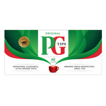 PG tips - Original 40 tea bags 116g
