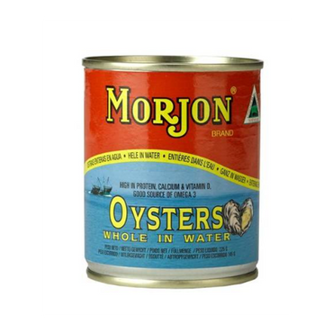 Morjon oysters whole in water 225g