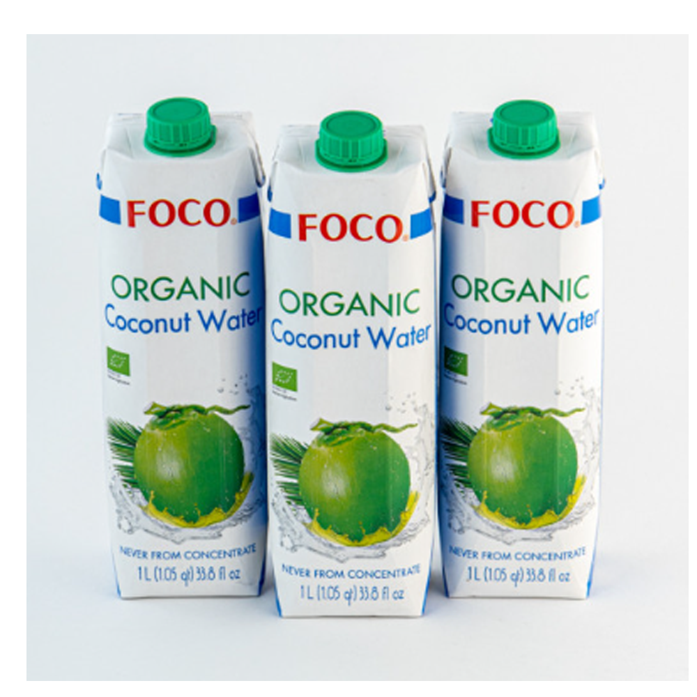 FOCO Organic coconut water 1L