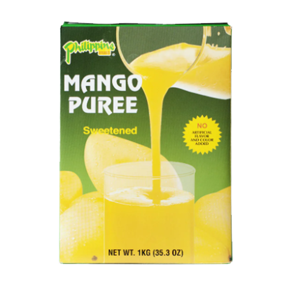 Philippine Brand Mango puree (Sweetend) 1Kg