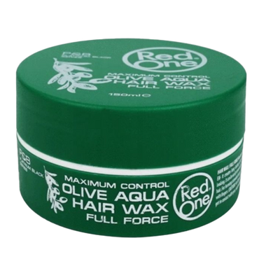 Red One Aqua Hair Wax Olive 150ml