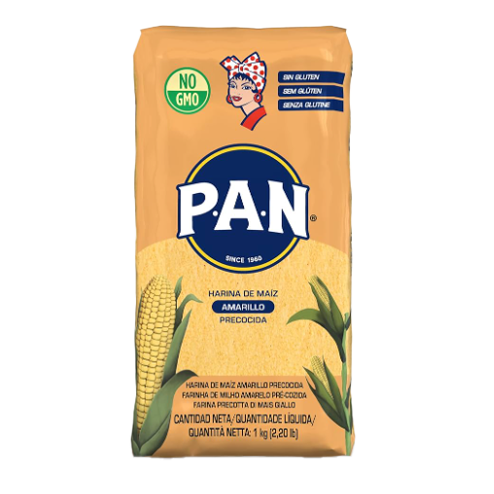 PAN - Precooked Yellow Corn Flour 1kg
