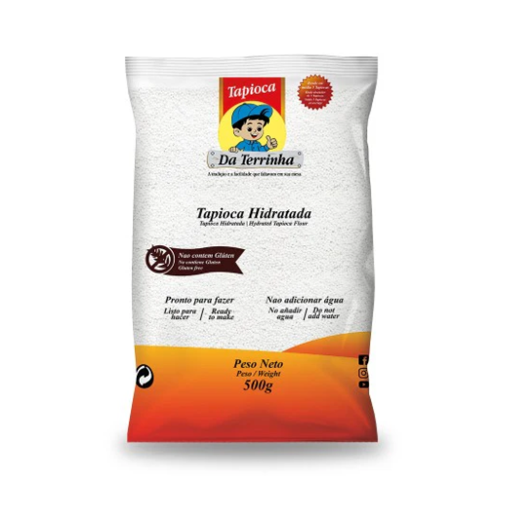 Da Terrinha Tapioca Hidratada 500g