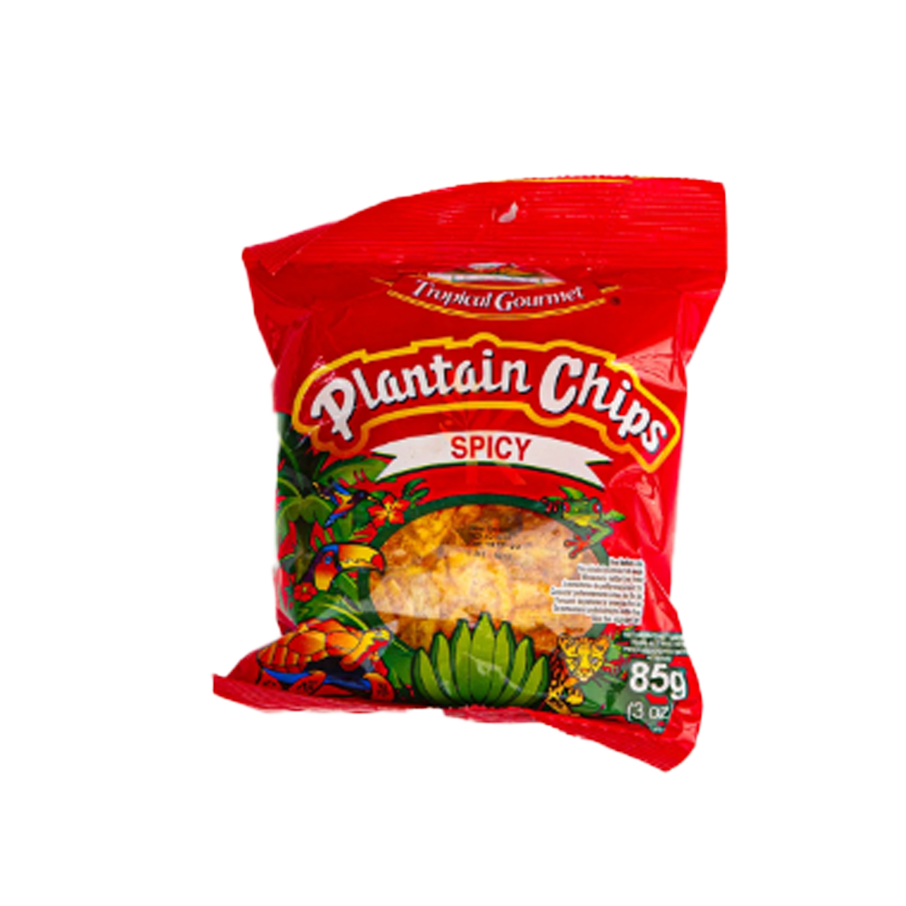 Tropical Gourmet - Plantain Chips Spicy 85g