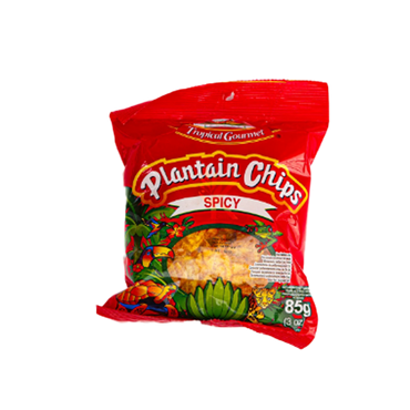 Tropical Gourmet - Plantain Chips Spicy 85g