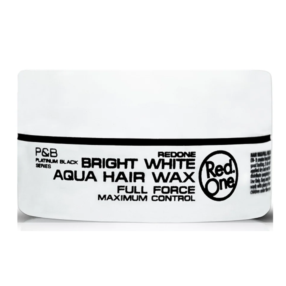 Red One Bright White Aqua Hair Wax 150ml