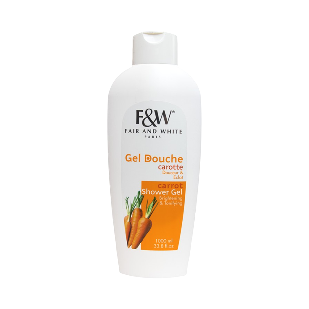 Fair & White - Carrot Shower Gel 1000ml