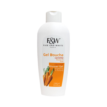 Fair & White - Carrot Shower Gel 1000ml