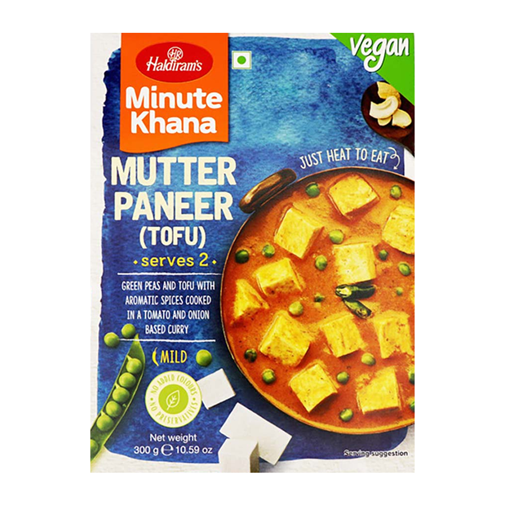 Haldiram's - Mutter Paneer (Tofu) 300g