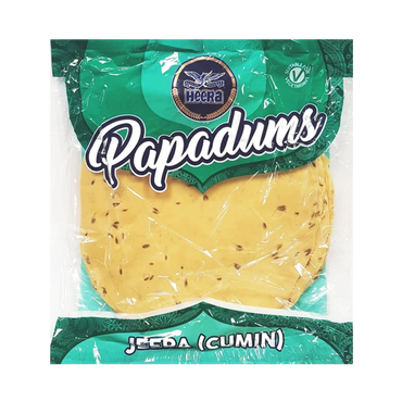 Heera - Jeera Papadams 200g