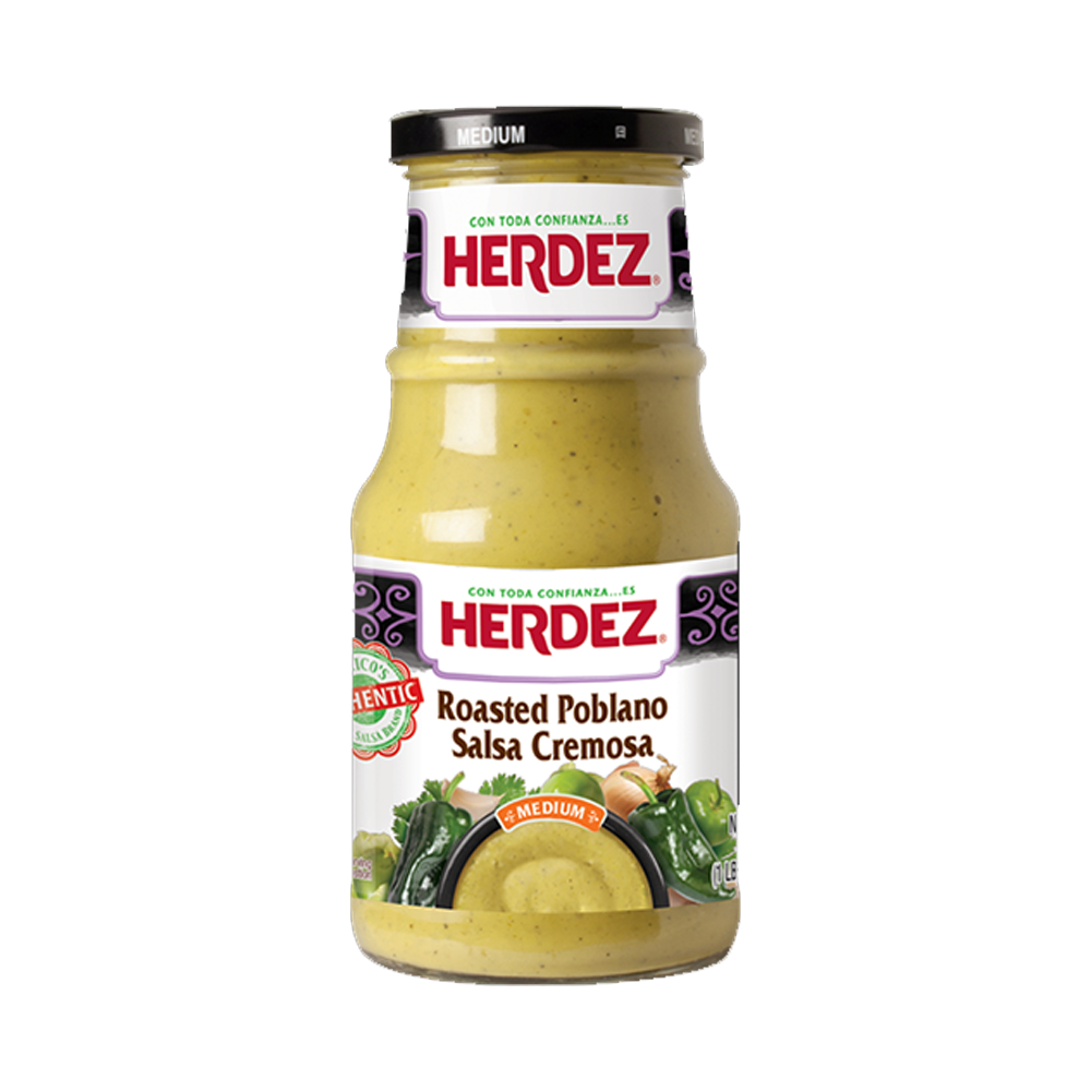 Herdez - Roasted Poblano Salsa Cremosa 434g