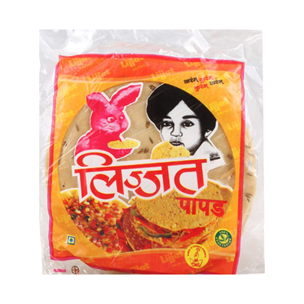 Lijjat - Jeera Papad 200g