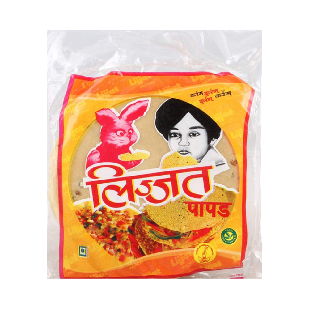 Lijjat - Punjabi Masala Papad 200g