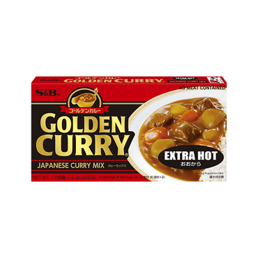 S&B - Japanese Curry Mix Extra Hot 220g