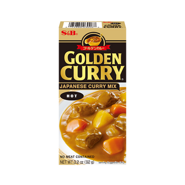 S&B - Japanese Curry Mix Hot 92g