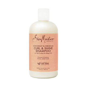 Shea Moisture - Coconut & Hibiscus Curl & Shine Shampoo 384ml