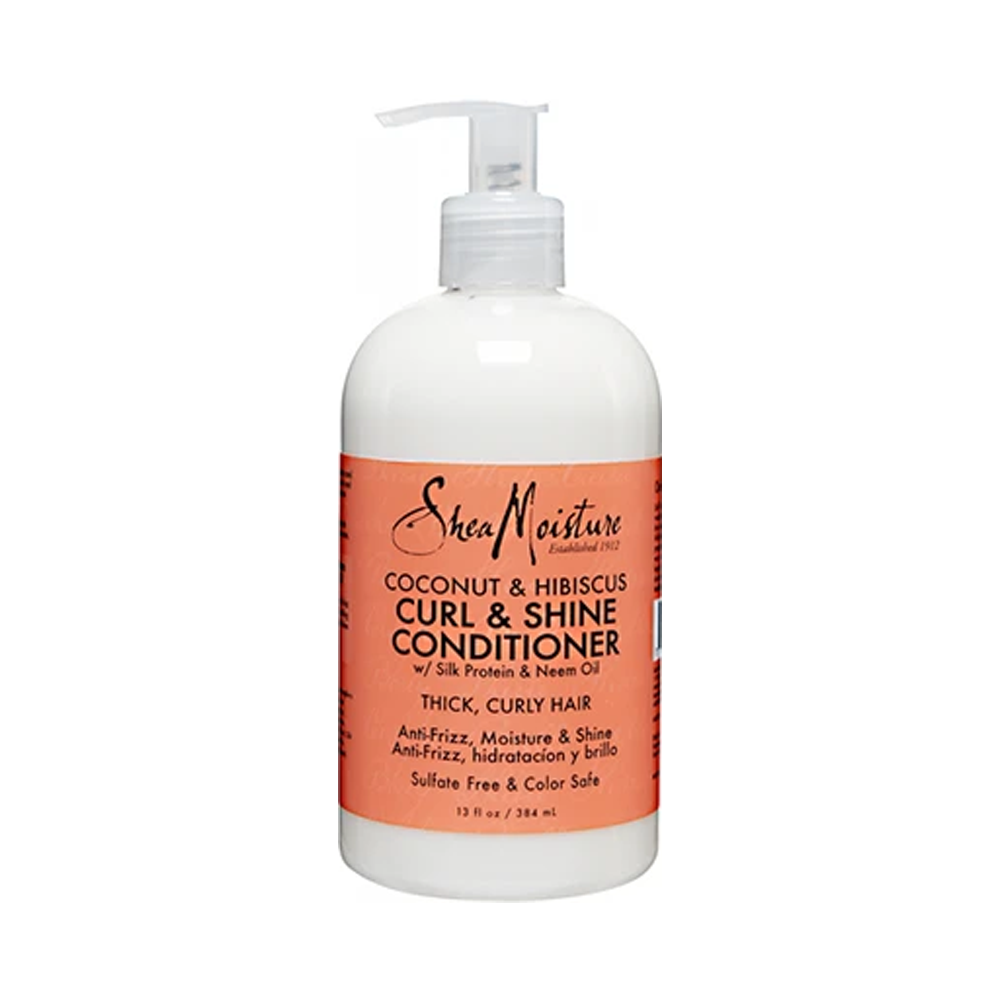 Shea Moisture - Coconut and Hibiscus Curl & Shine Conditioner 384ml