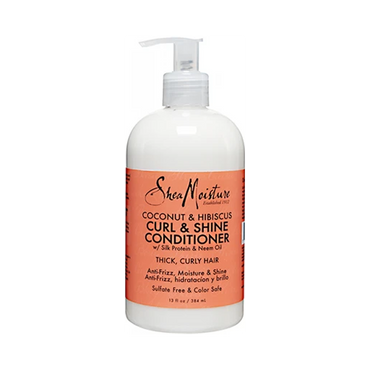Shea Moisture - Coconut and Hibiscus Curl & Shine Conditioner 384ml