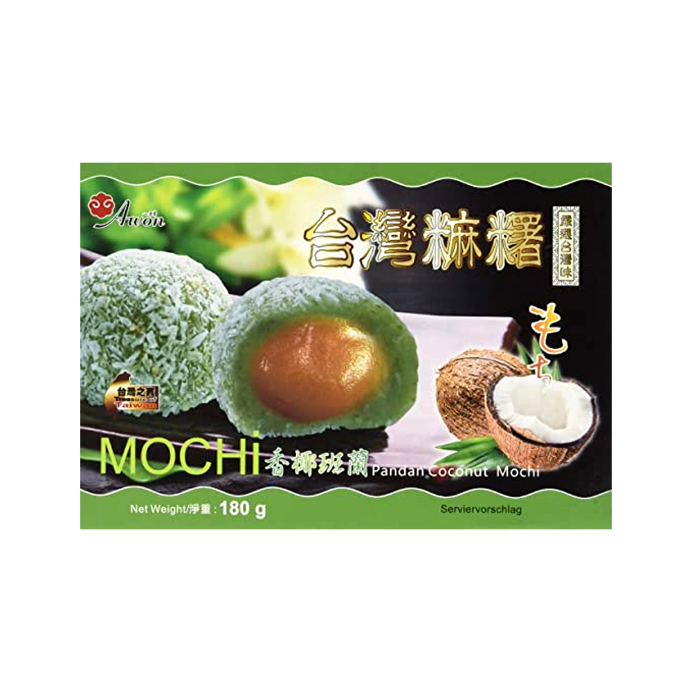 Treasure of Taiwan - Coconut Pandan Mochi 180g