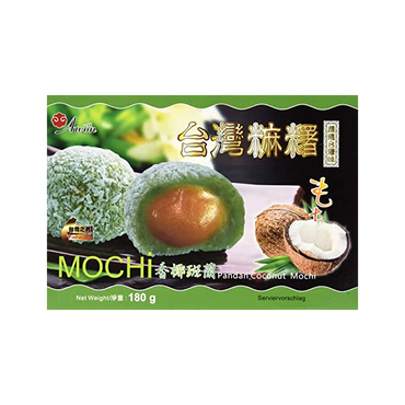 Treasure of Taiwan - Coconut Pandan Mochi 180g