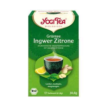 Yogi Tea - Grüntee Ingwer Zitronen 30.6gm