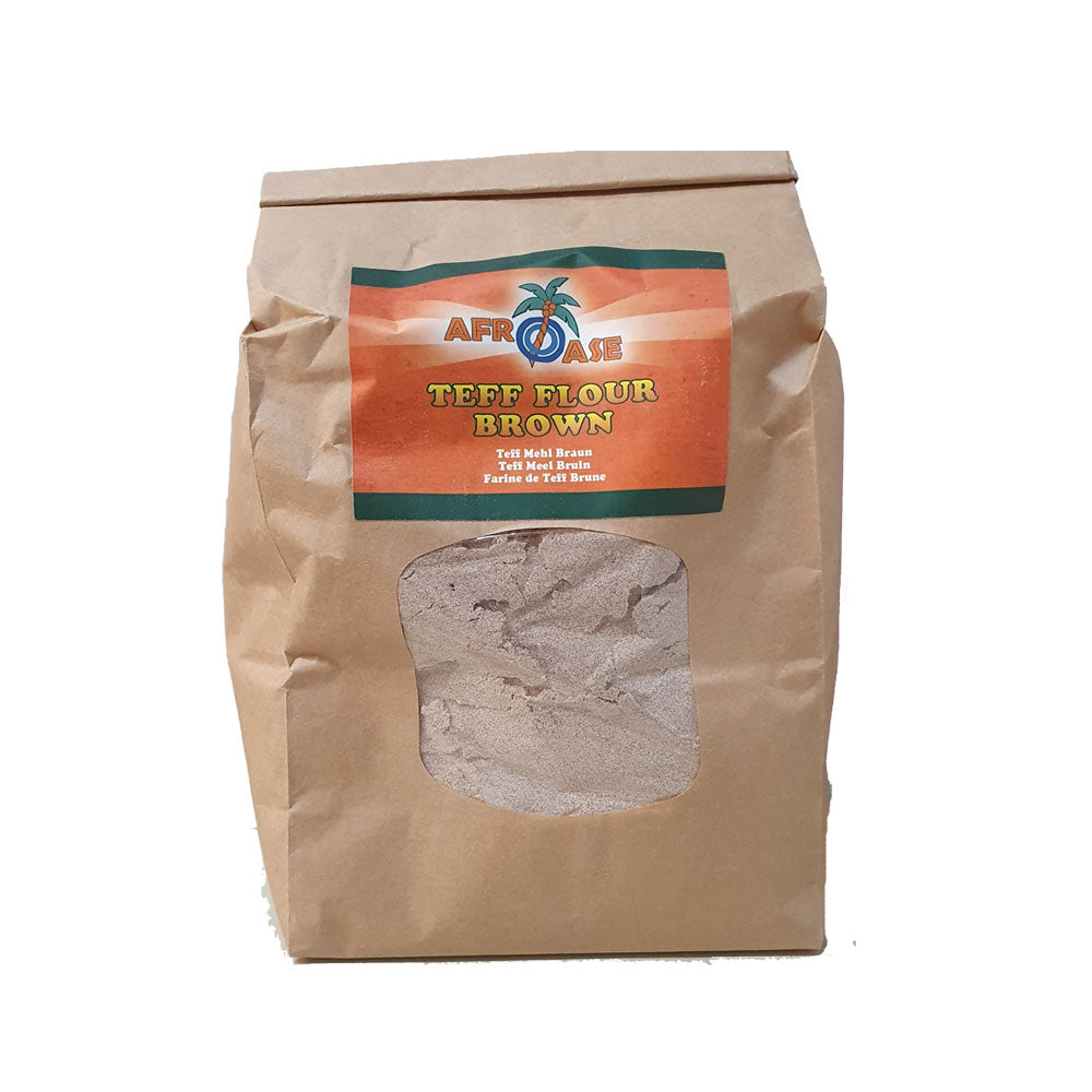 Afroase Teff Flour Brown 1Kg