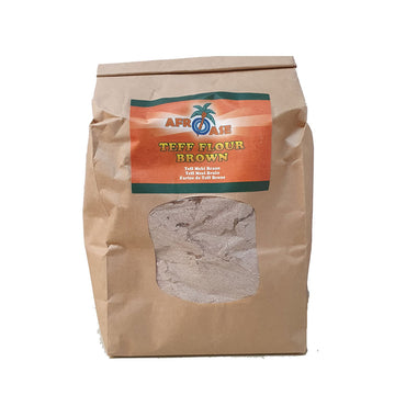 Afroase Teff Flour Brown 1Kg