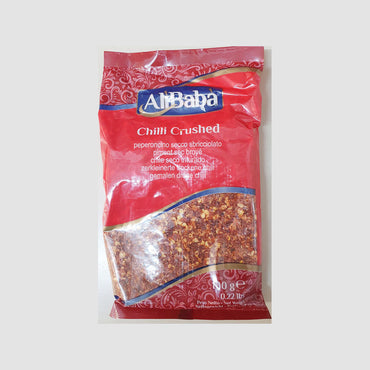 Alibaba Chilli Crushed 100g