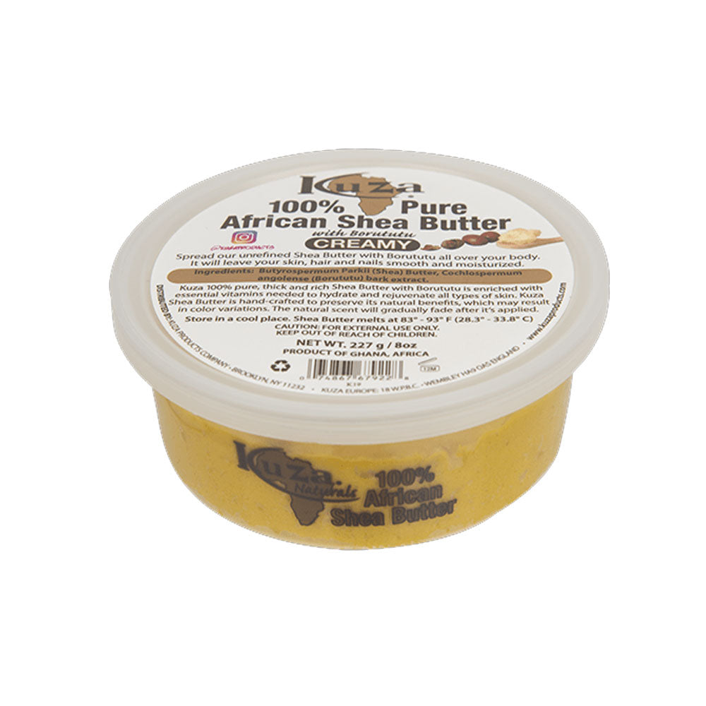 Kuza - 100% African Shea Butter Creamy Yellow 227g
