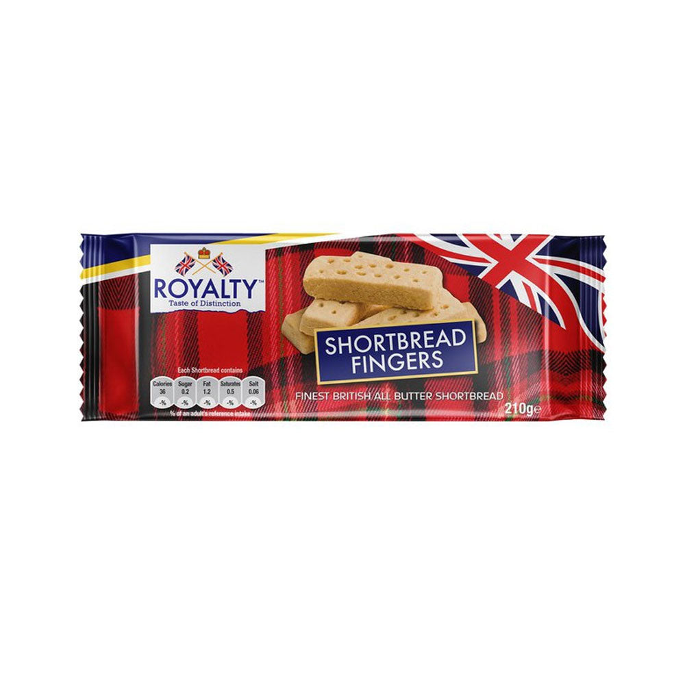 Royalty Shortbread Fingers 210g